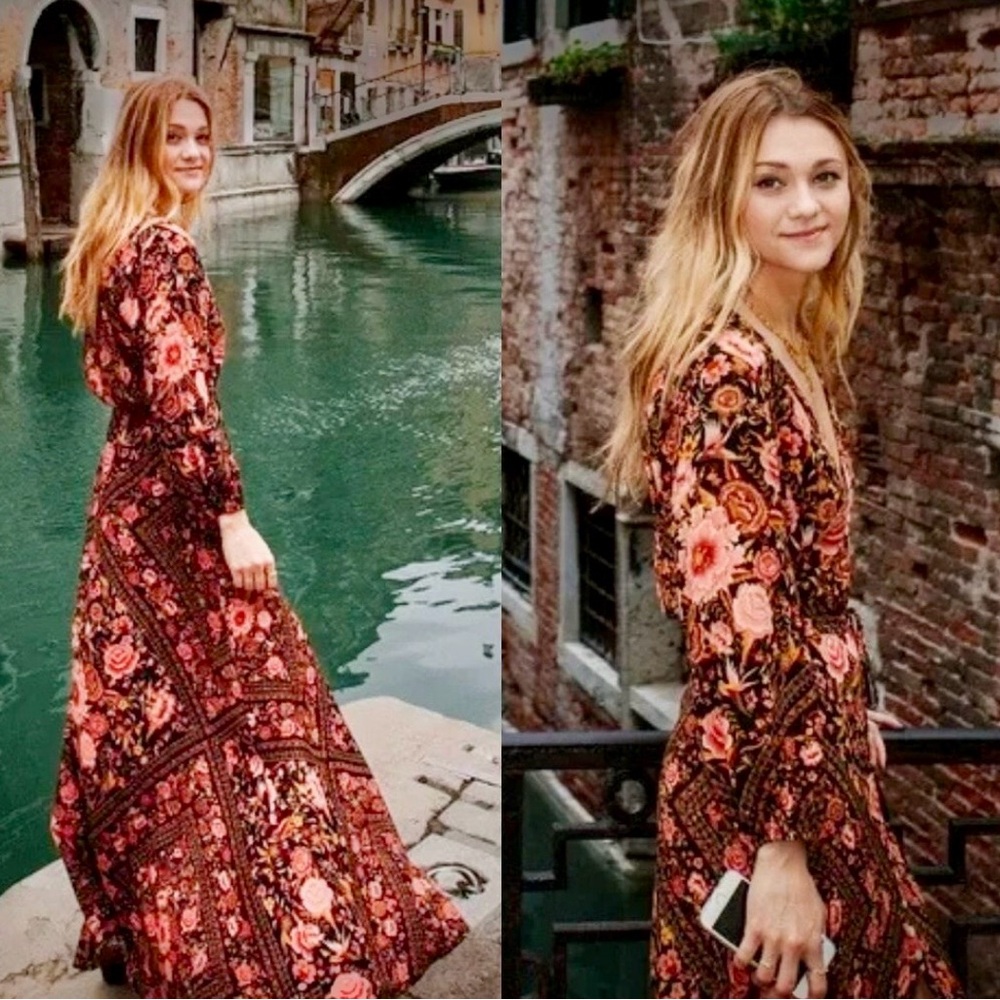 Spell Babushka Printed Maxi Gown